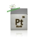 Platinum Metal Cube  Platinum Element Sample  Platinum Cube 20 Grams 10mm 99 95 