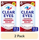 Clear Eyes  Maximum Redness Relief Eye Drops Pack 6