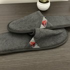 Delta Airlines Grey Slippers Brand New