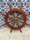 24  Boat Decor Nautical Handmade Wheel Wall Nautical Vintage Ship Wooden