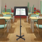 Classic Portable Lectern Podium Stand Height Adjustable Pulpitos Para Iglesias