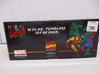 Marvel Comics Iron Man Tumblers Set Of 4