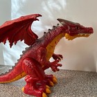 Zuru Robo Alive Fire Breathing Red Dragon With Wi - Roars And Walks - Electronic