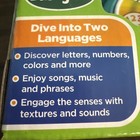Leap Frog Learning Up Rainbow Pal English Spanish Bilingual Lights Sounds Plush