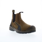 Puma Safety Tanami Double Gore Electrical Hazard Soft Toe Mid Mens Brown Work