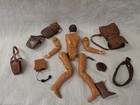 Vintage 1960 s Louis Marx Johnny West Figure Plus Accessories  usa 