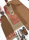 Bollywood Salwar Kameez Wear Suits Pakistani Wedding Indian Women Party Dress