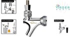 Stainless Steel Beer Faucet Brass Core Bar Tap For Keg Tower And Kegerator