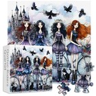 Gothic Woman 1000 Piece Jigsaw Puzzle For Adults