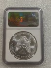 2017  p  American Silver Eagle Ngc Ms 69   Rare Liberty Bell Label   No Spots