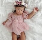 Baby Girl 1st Birthday Dress Girls Princess Party Dress Bow Tulle Dress