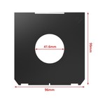 2pcs Lens Board Copal  0  1 Center Hole For 4x5 Linhof Technika Wista Chamonix
