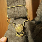 Wwii German Army Wool Trousers With Suspenders Brown Original Me