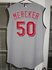 Cincinnati Reds Mercker 2006 Game Used Road Baseball Mlb Jersey Vest - Team Loa