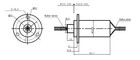 Wind Generator Slip Ring 6 Wire 180 Amp - 30 Amp Per Conductor   Wire 
