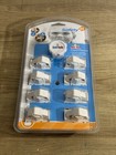 Safety 1st Magnetic Tot Lok Complete 9-piece Set White 8 Locks 1 Key New Sealed