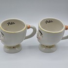Baileys Irish Cream Winking Face Mugs Set Of 2     Limited Edition 1996 Made In   