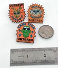 Outback Steakhouse Lapel Pin Lot Of 3 Croc Koala Restaurant Pins