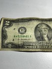 2013  2 Federal Reserve Note Error - B47258481a  circulated 