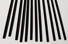 10 Pcs 1 8    Diameter X 12    Long Solid Black Acrylic Plexiglass Plastic Rod 3mm