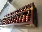 Antique Asian Chinese Wooden  Abacus 13 Row 