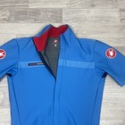 Castelli Rosso Corsa Windstopper Cycling Jersey Medium Gabba Blue