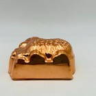 Copper Plated Tin Sheep Mold Farmyard Friends Collection Kitchen Decor Vintage