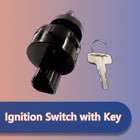 Ignition Switch With Key Replacement For Yamaha Rhino Yxr450 Yxr660 Yxr700
