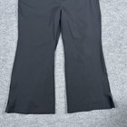 Athleta Pants Womens 2x Black Flare Pull On Wide Leg Yoga Athletic Stretch