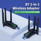 Usb 3 0 Wireless Wifi Adapter 1300mbps Long Range Dongle Dual Band Network Lot