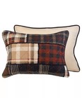 Donna Sharp Lj Plaid Pieced Cotton Rag King Quilt Set Patchwork Rustic Country