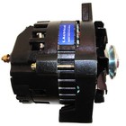 Black High Output 220 Amp Alternator For Chevy Gmc Gm 1 One Wire Generator 65-85