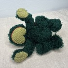 Vintage Russ Frumps The Fuzzy Green Frog Plush Stuffed Animal Washable Nwt 8   