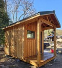 Cedar Tiny House she-shed cabin