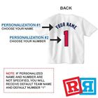 Personalized Atlanta Braves T-shirt Boys Custom Top Toddler Cotton White Crew
