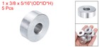 5pcs Aluminum Spacer 3 8  Bore X 1  Od X 5 16  Length Screw Standoff Bushing