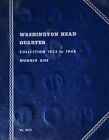 Washington Quarter Collection  Whitman Books 1932-1945   1946-1959
