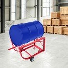 55 Gal Red Drum Cradle Movable Drum Cradle Drum Stand Drum Cradle With Wheels