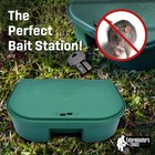 Large Rat Bait Station Boxes With 1 Key - Heavy Duty Mouse Trap Poison Holder
