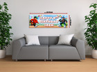 Personalised Boy Blocks Birthday Banners   Celebration Banners