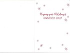New Christmas Card 4 5x6 5 Dog On Sled Riding Down Hill Of Snow-snow Much Fun 