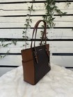Michael Kors Charlotte Large Top Zip Tote  brown 