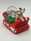 Lot Of 3 Mcdonald s 101 Dalmatian Christmas Snow Globe Ornaments From 1996