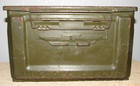 Vintage Wwii Cal M1 50 Caliber Side Latch Ammo Can Box Artcraft Flamingbomb