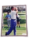 Nick Faldo Signed Photo And Golf Pudder