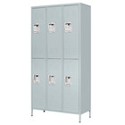 Metal Lockers With 6 Doors Steel Locker Storage Cabinet For Office School Gym