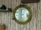 Antique Porthole Nautical Cabin Mirror Brass Finish Large Wall Decorative New 15