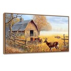  Animal Canvas Wall Art Decor - Deer Canvas For Wall Decor  Farm Artwork 