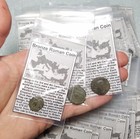 Lot Of 50 Bronze Roman Coins Packaged W Information Card Wholesale Bulk Imperial