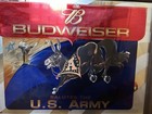 Rare 2004 Budweiser  salutes The U s  Army  Beer Mirror Sign 28x20 Man Cave Bar